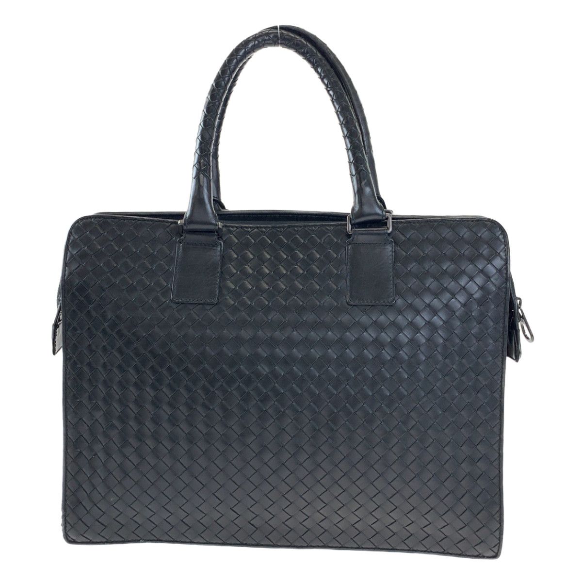 美品 BOTTEGAVENETA ボッテガヴェネタ イントレチャート ブラック