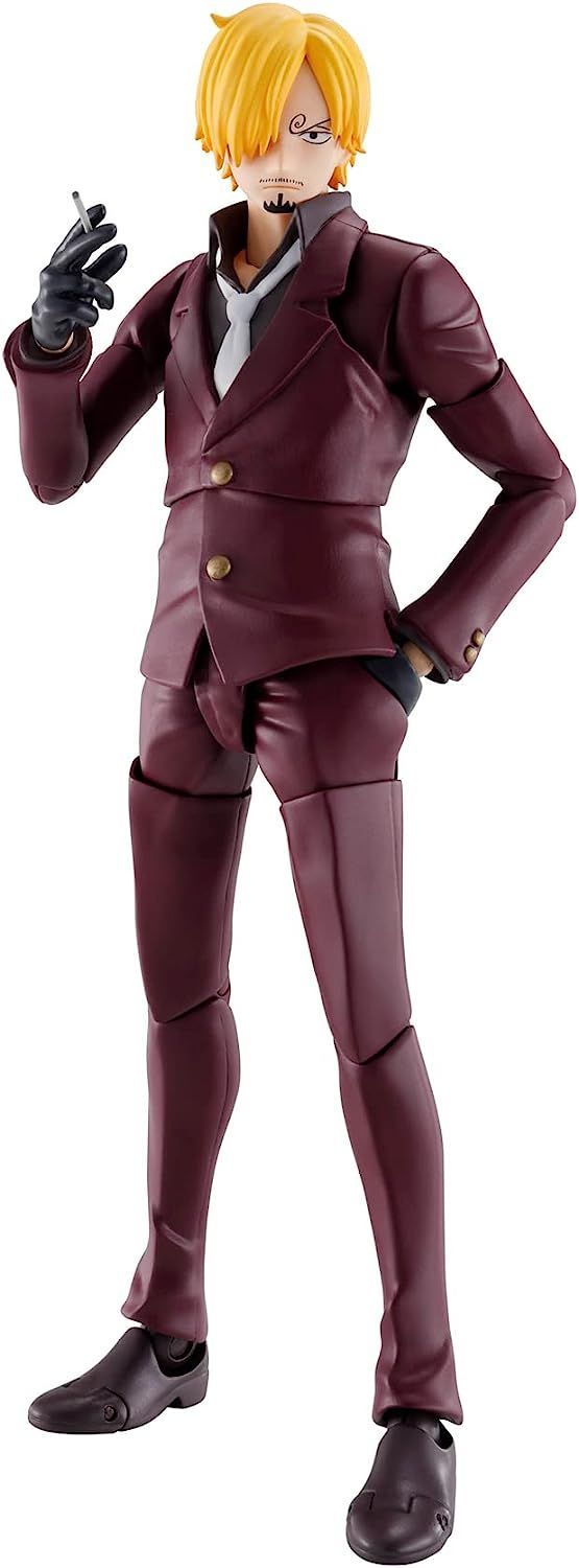【新品】BANDAI SPIRITS バンダイ スピリッツ S.H.フィギュアーツ ONE PIECE サンジ -鬼ヶ島討入- 約150mm ABSu0026PVC製 可動フィギュア