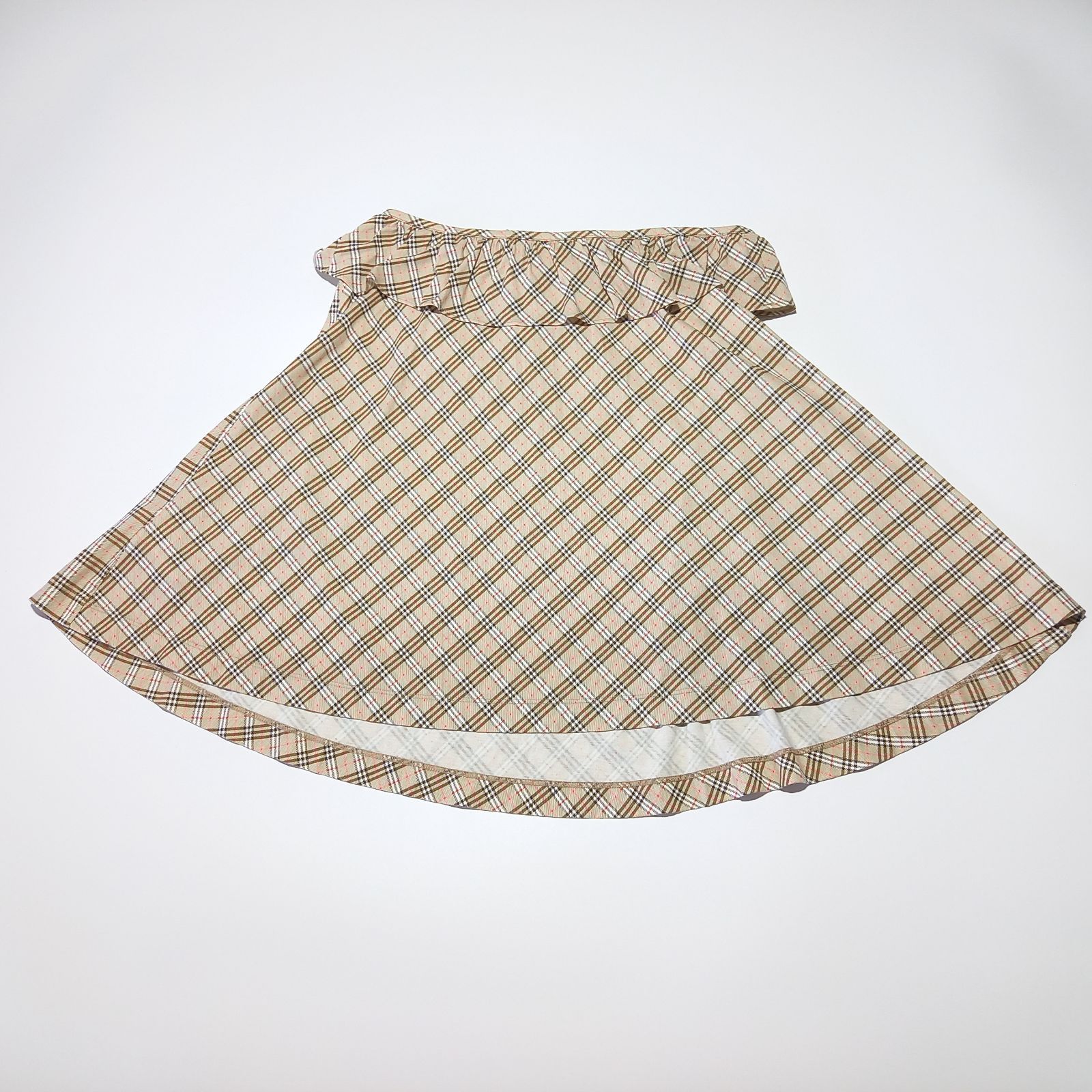 バーバリー ブルーレーベル ノバチェック スカート ベージュ 38サイズ