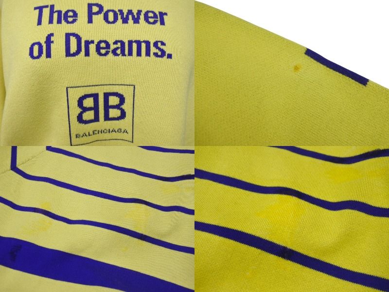 BALENCIAGA バレンシアガ THE POWER OF DREAMS スウェットシャツ