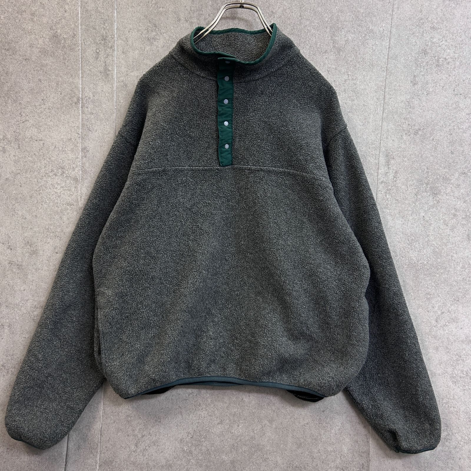 LANDS'END ランズエンド フリース スナップT - メルカリ