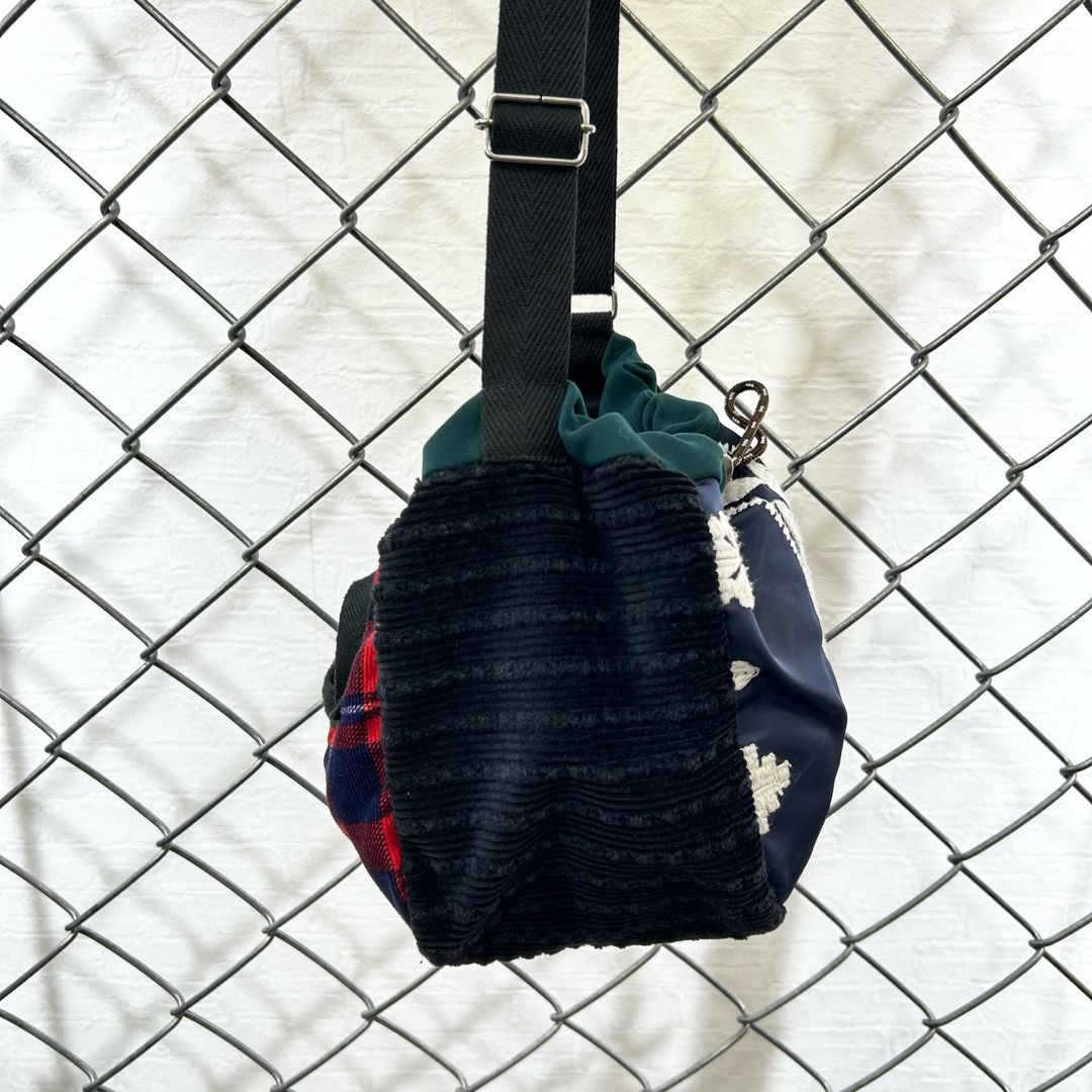 sacai 21A/W zantan Kinchaku 巾着バック sacai 21A/W zantan Kinchaku サカイ ホリデーコレクション 巾着
