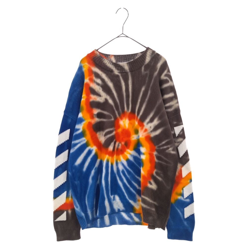 OFF-WHITE (オフホワイト) 22AW Tie-Die Knit Sweater タイダイニット