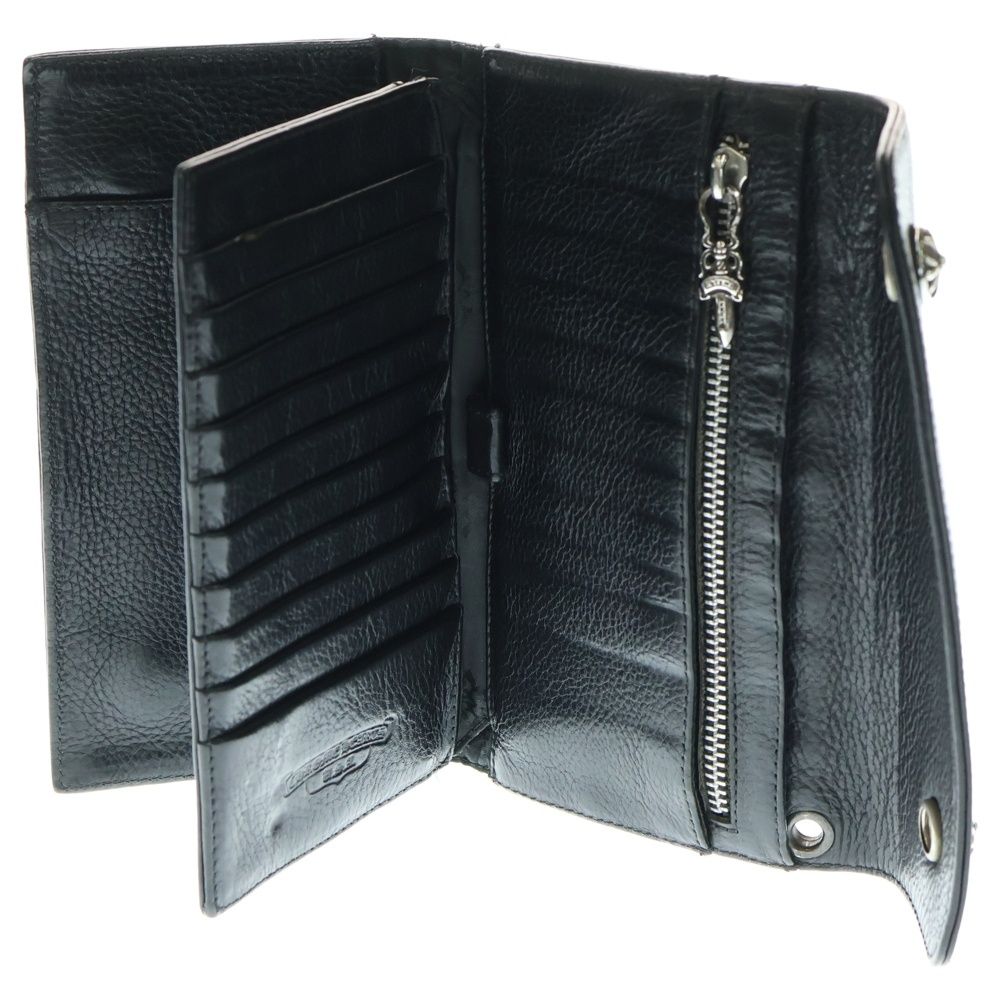 CHROME HEARTS (クロムハーツ) WAVE ウェーブ レザーウォレット 財布
