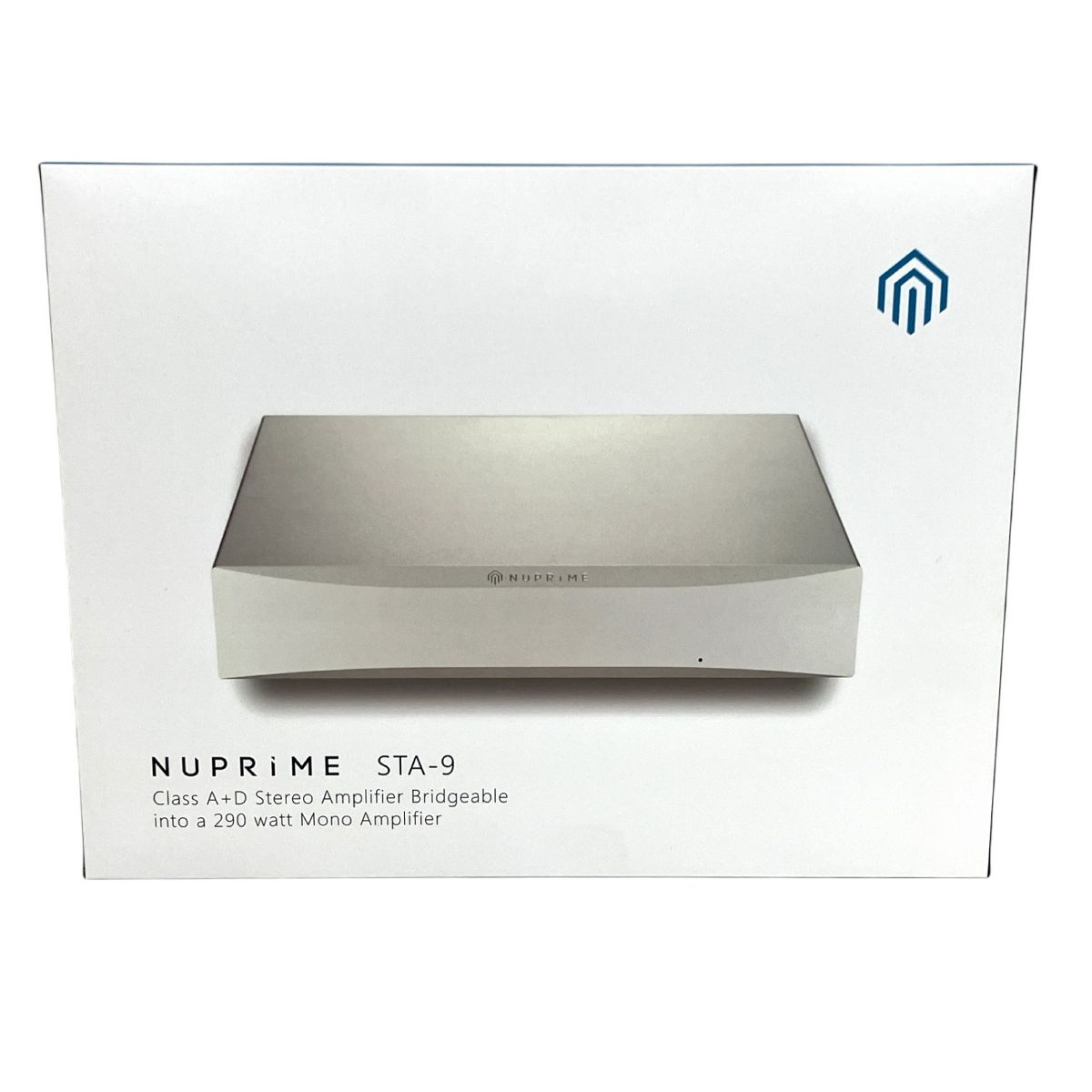 NuPrime STA-9 Stereo Amplifier ステレオパワーアンプ A+D級 シルバー アンプ オーディオ ニュープライム 音響機材  中古 美品 T9422814 - メルカリ