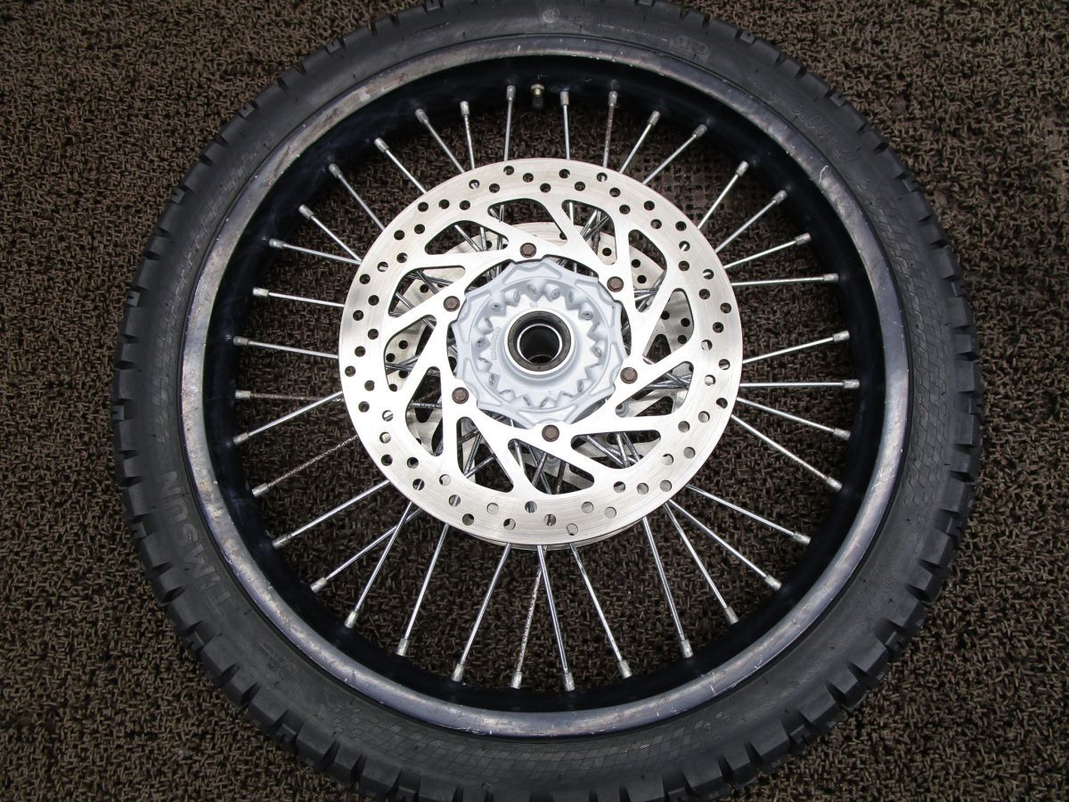 KTM 640LC4 アドベンチャー フロントホイール ディスク □A7292 VBKGSN KTM 584 ADV ADVENTURE キャブ車 動画有