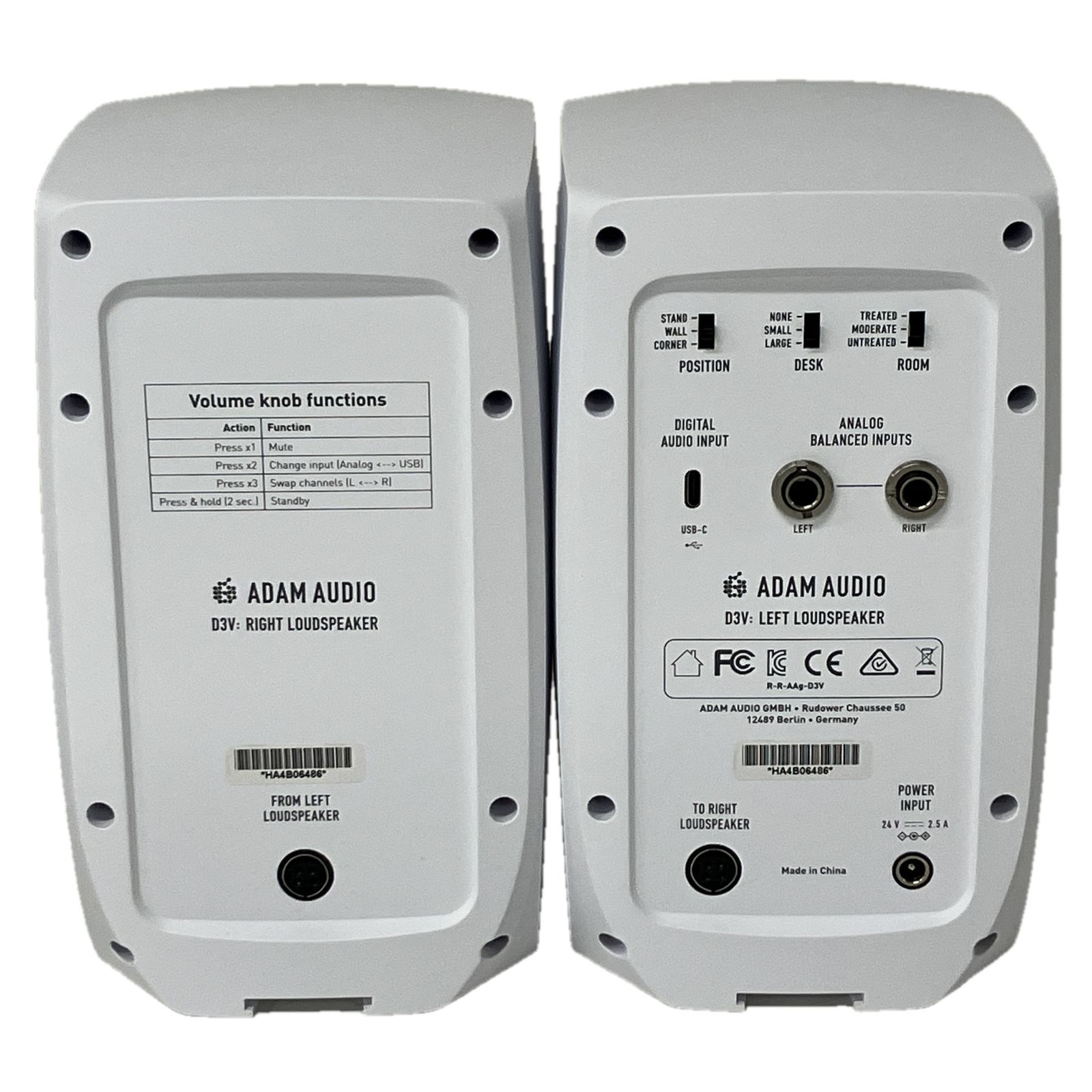 ADAM AUDIO D3V モニタースピーカー ペア オーディオ アダムオーディオ S10532773