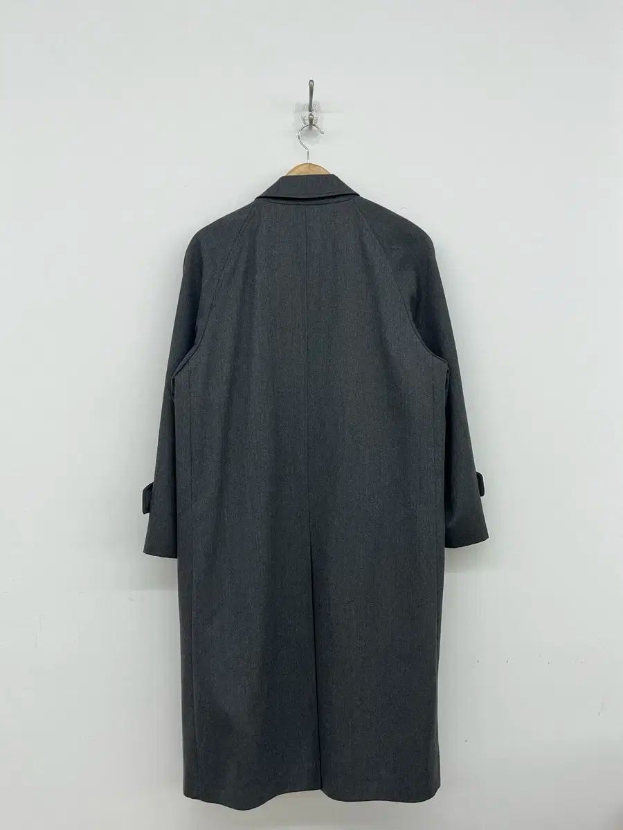 リム サンローラン YSL グレー ウール コート