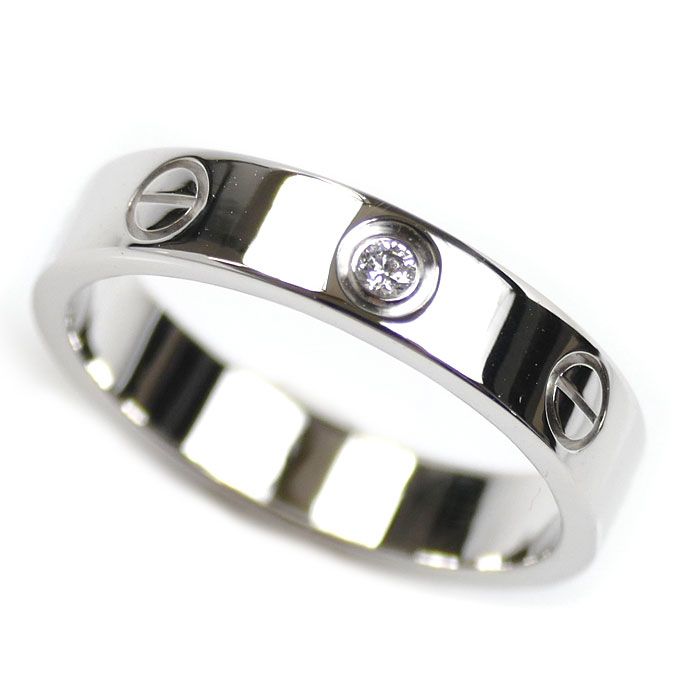 カルティエ CARTIER ミニラブリング リング・指輪 ジュエリー K18WG  