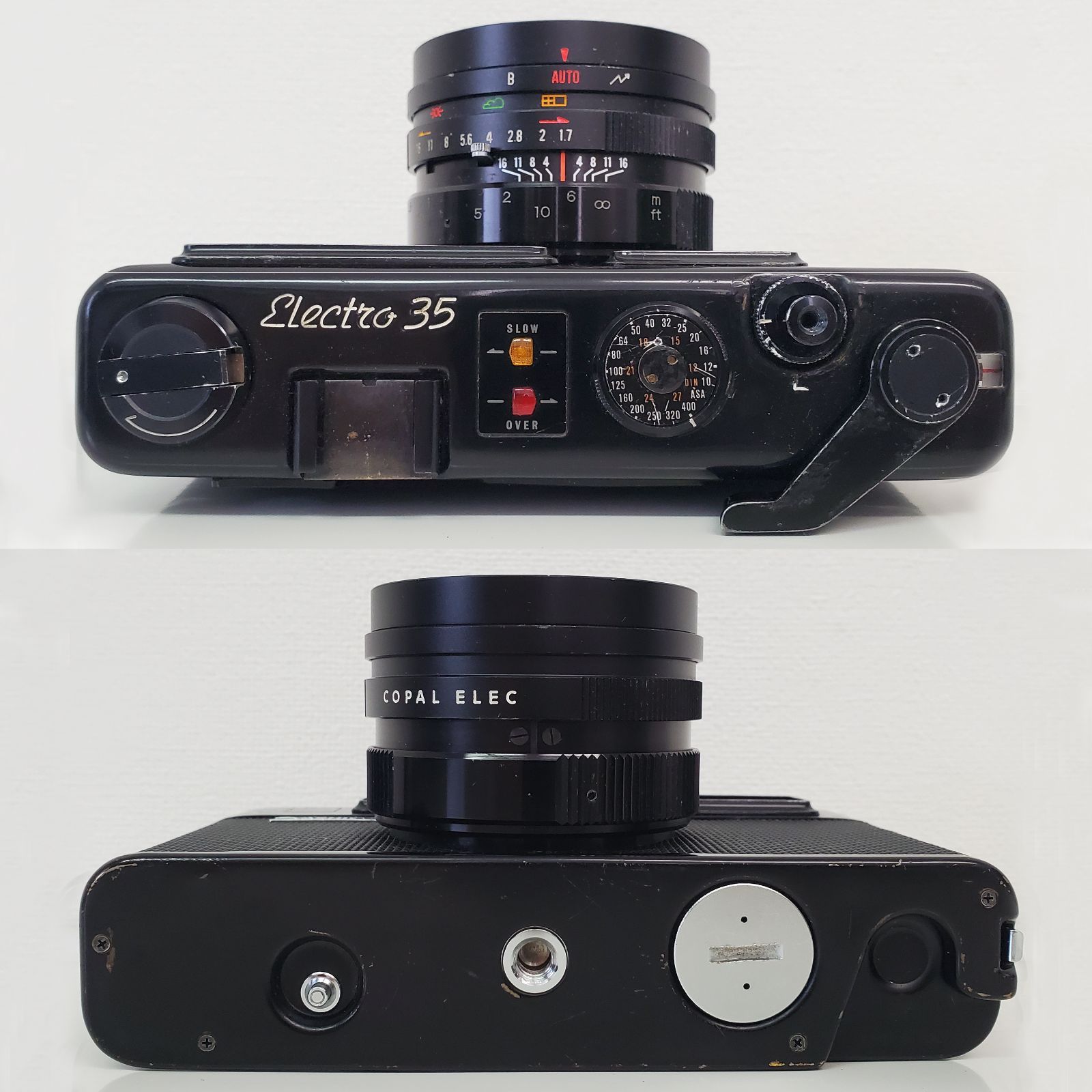 通電・基本動作確認 ヤシカ エレクトロ 35 プロフェッショナル YASHICA Electro 35 PROFESSIONAL ブラック 黒  35mm レンジファインダー フィルムカメラ