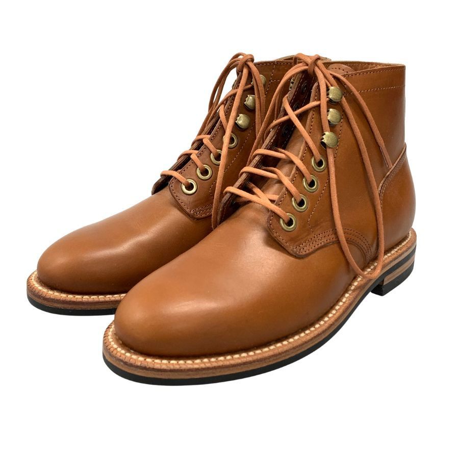 Grant Stone Nora Boots Leather Brown Size 5B [AFD14]