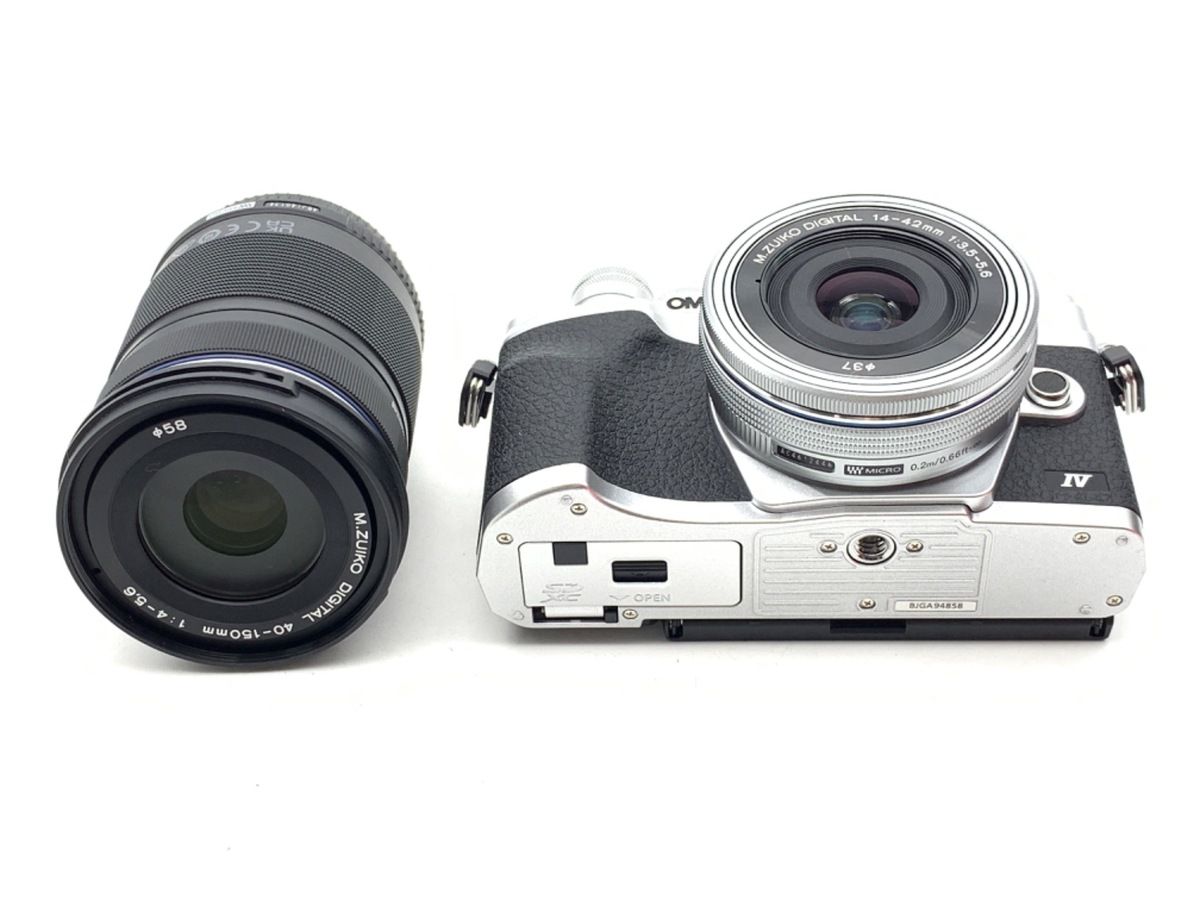 オリンパス OM-D E-M10 MarkIV EZダブルズームキット シルバー WWW_NOITHATQUANGTHANH_NET