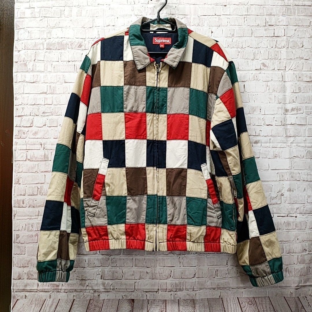 Supreme　Patchwork Harrington Jacketジャケット/アウター