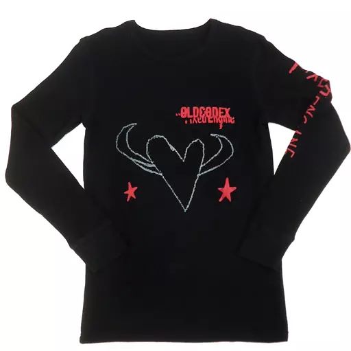 ❗️期間限定SALE❗️ワールド ツアー ロングTシャツ ブラック XLサイズ 中古】Tシャツ(男性アイドル) OLDCODEX サーマルロングスリーブT