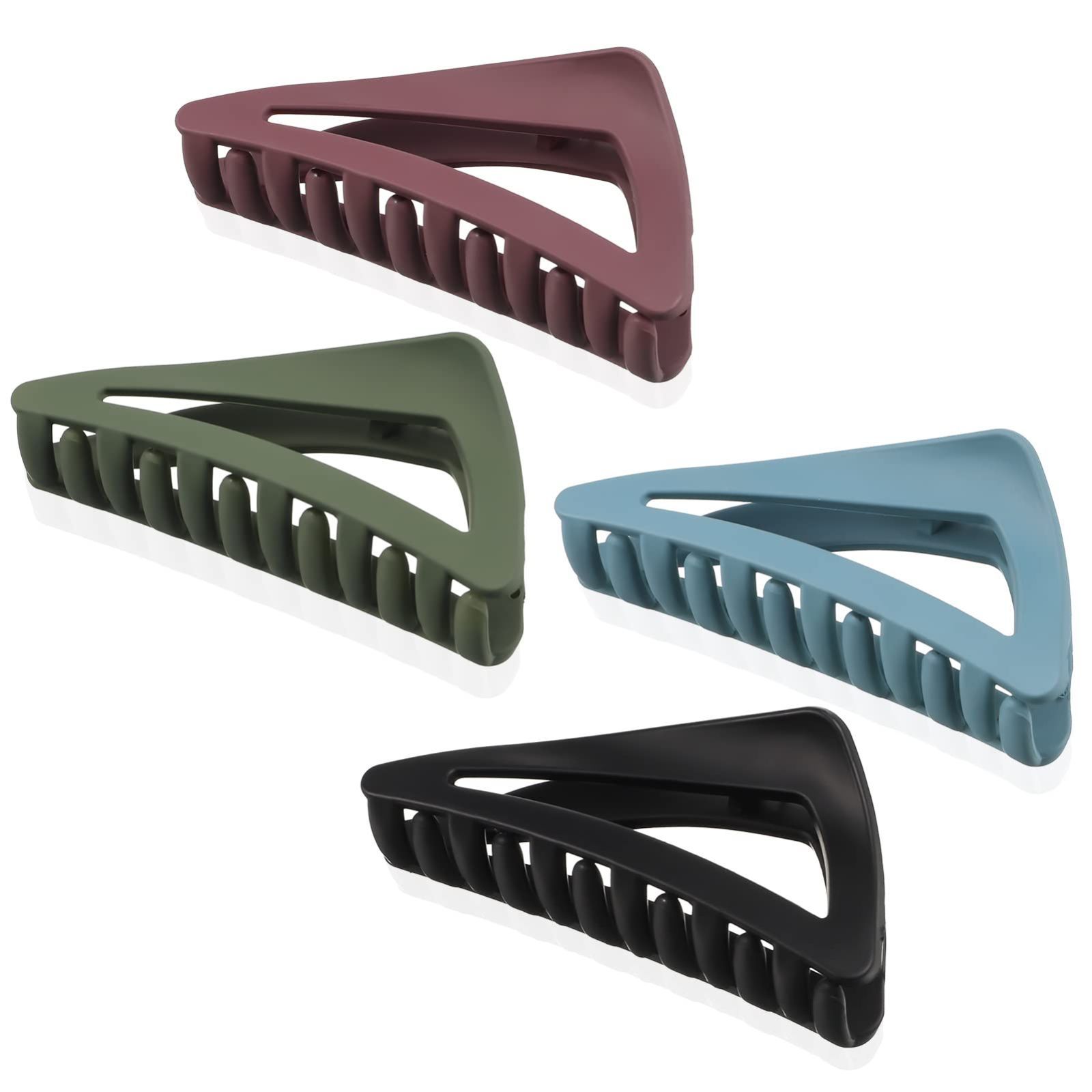 オフェス 韓国風 お洒落 三角クリップ レディース シンプル 髪飾り しっかり ヘア 小さめ バンスクリップ 個セット 髪留め ヘアクリップ Buyaopade Catherin