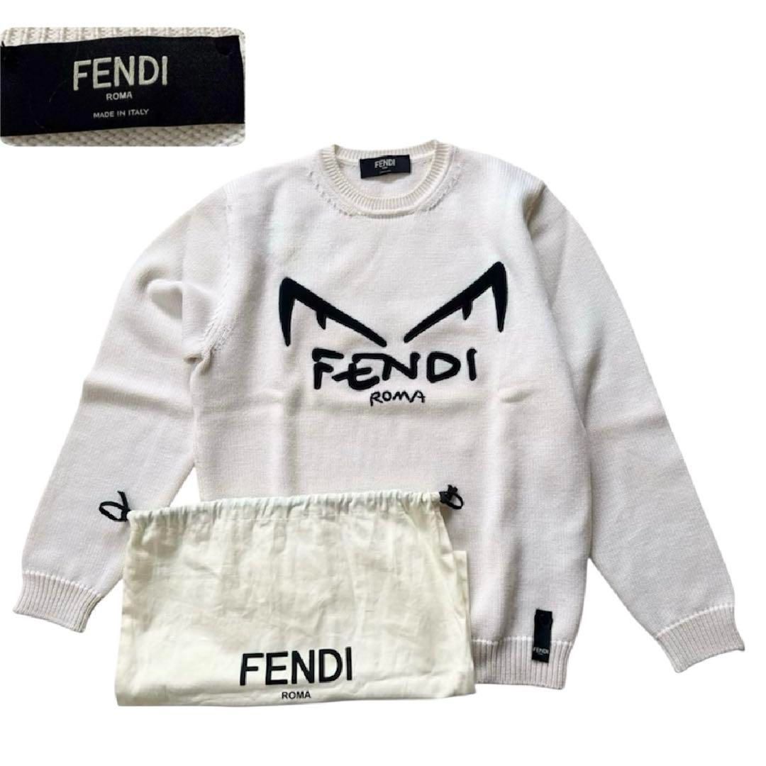 FENDIフェンディ　ニットセーター FENDI - 美品 フェンディ FENDI ニット セーター ロングスリーブ