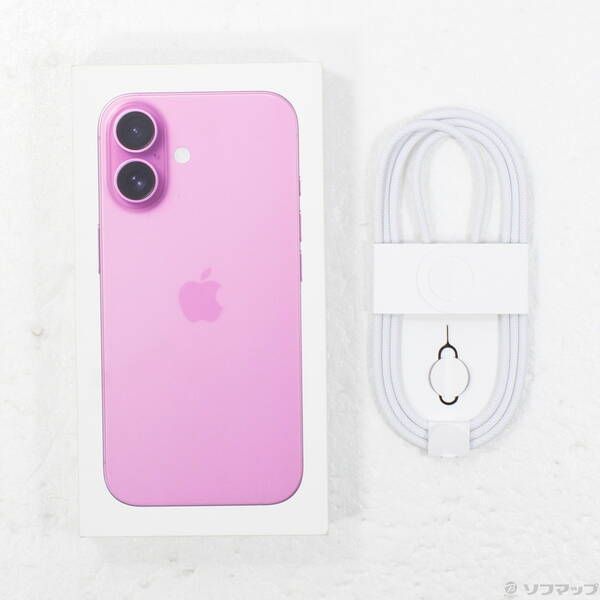 【美品】 Apple iPhone 16 128GB ピンク MYDDT3J/A iPhone 16 128GB ピンクを購入 - Apple（日本）