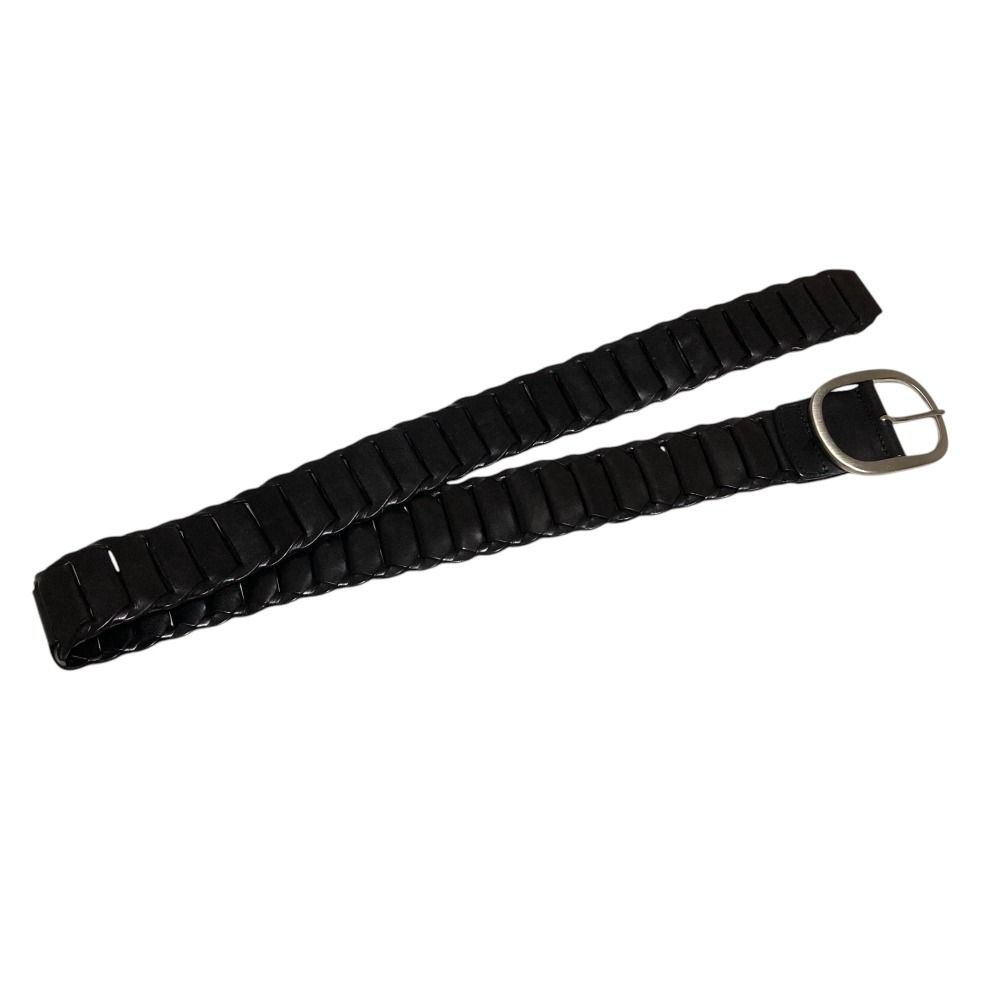 【美品】アンダーソンズ　本革ベルト　レザー　ブラック　ゴールド 85 細身 美品 Anderson's アンダーソンズ レザー ベルト 85 ブラック