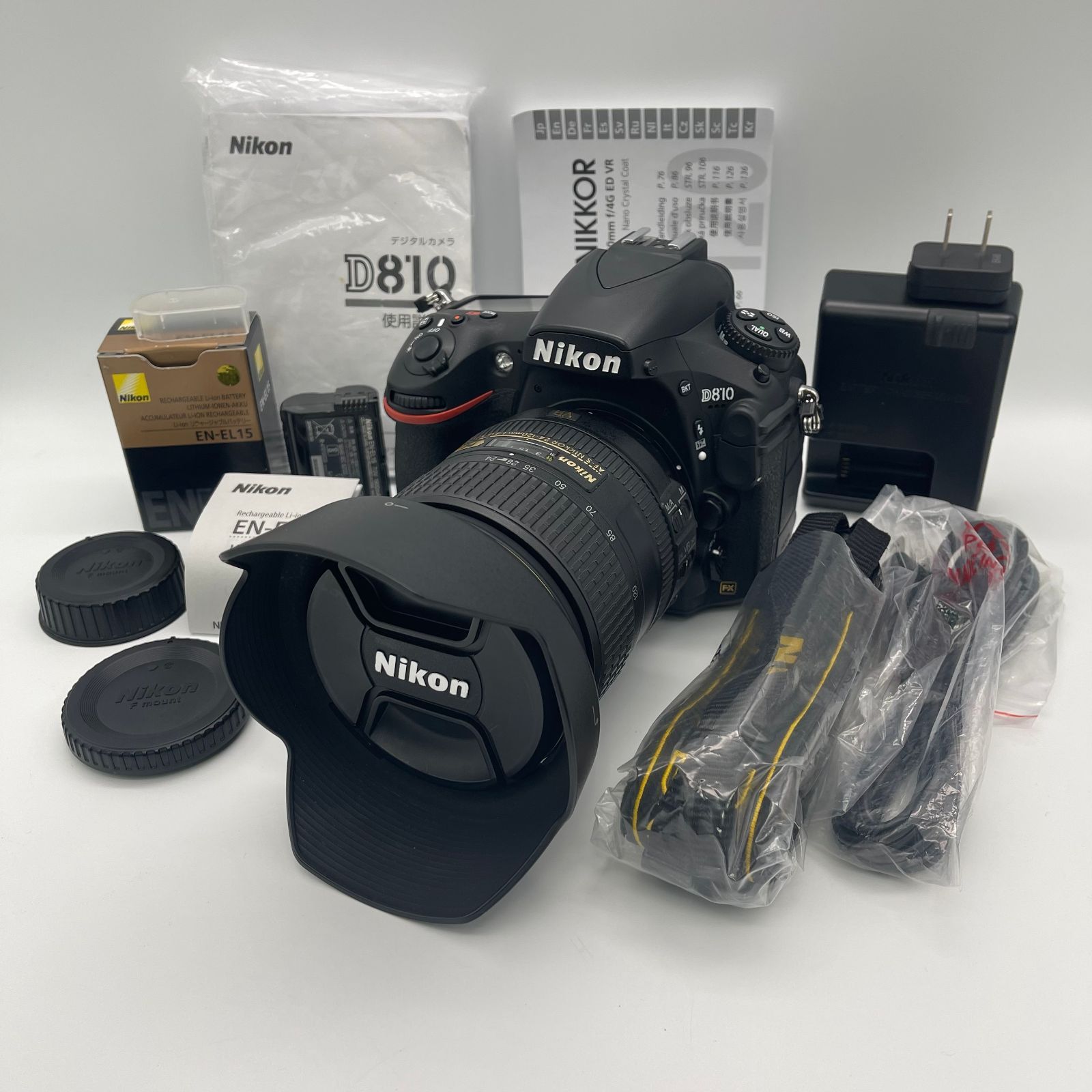 超美品】Nikon ニコン D810 AF-S NIKKOR 24-120mm f/4G ED VR レンズキット ショット数29619回 - メルカリ