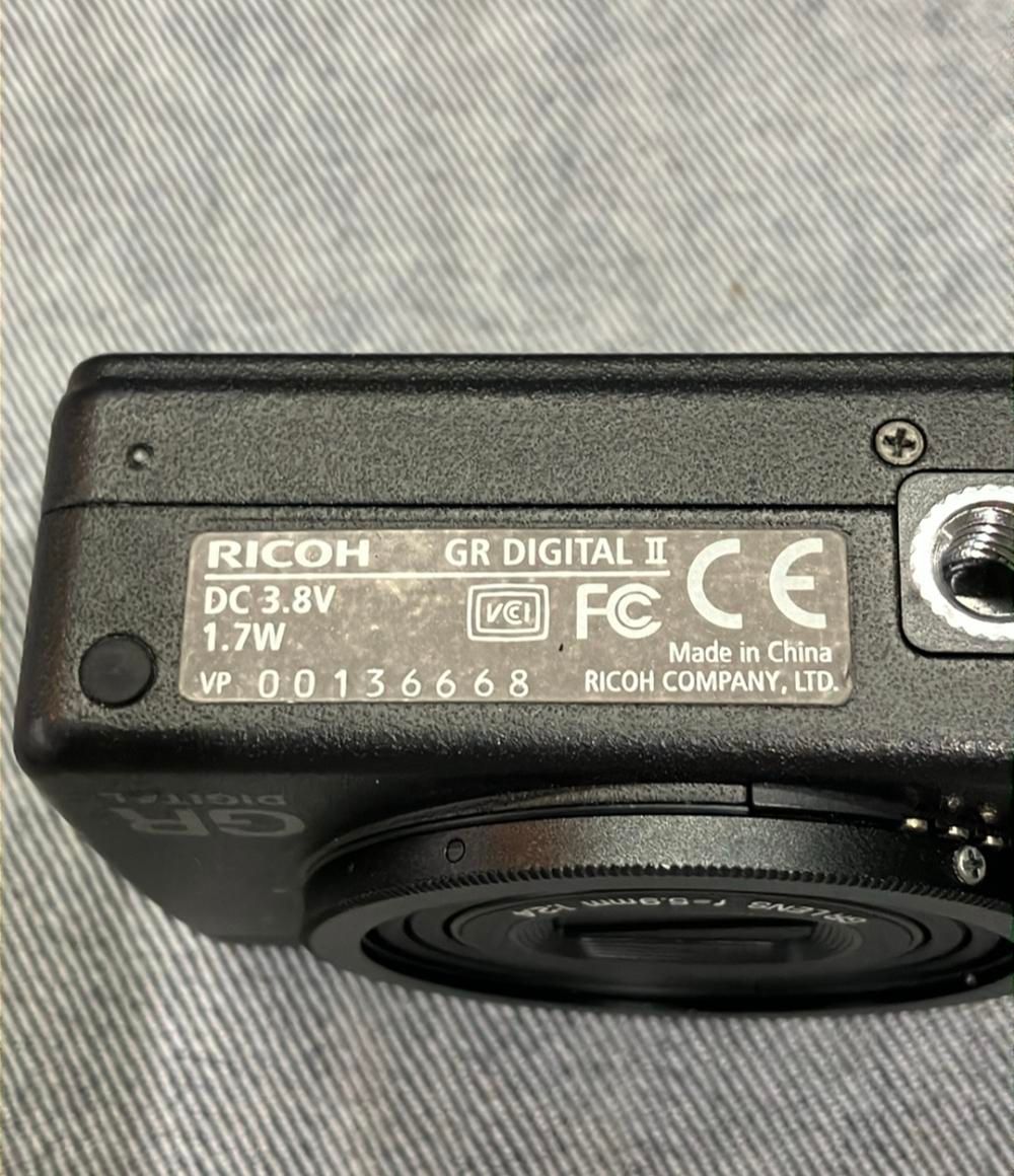 RICOH】 GR DIGITAL II リコーGR デジタル2 RICOH リコー GR Digital
