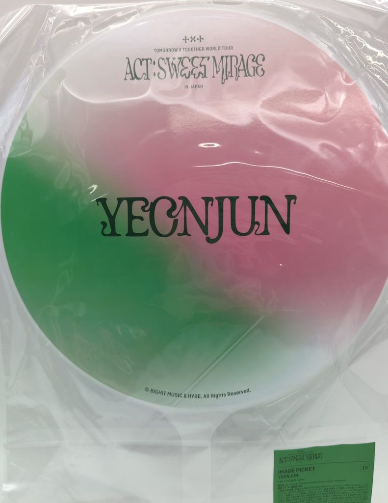 TXT  ACT:SWEETMIRAGE US TOUR 限定  YEONJUN TXT YEONJUN Image Picket WORLD TOUR ACT : SWEET MIRAGE