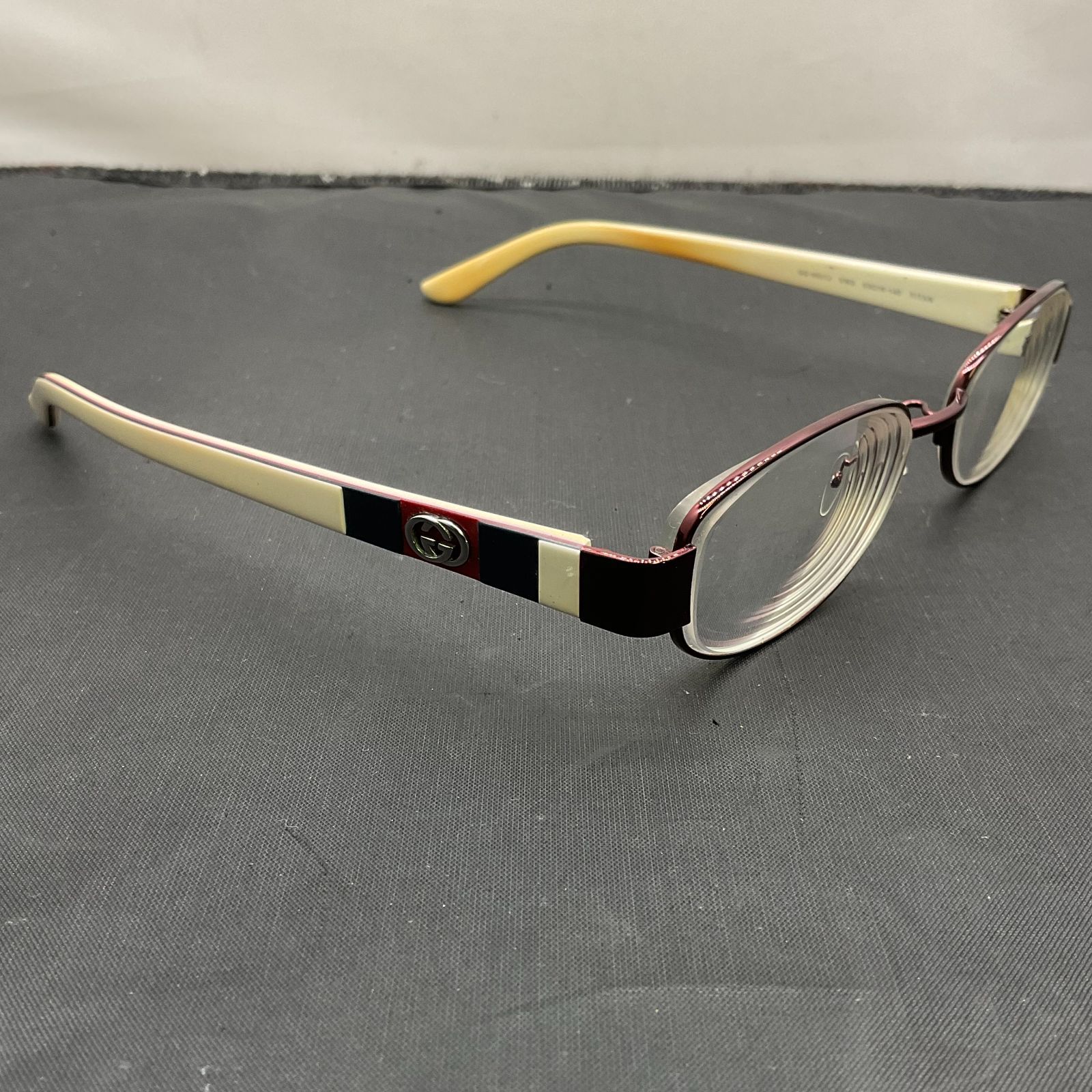 グッチ インターロッキング度付きメガネ