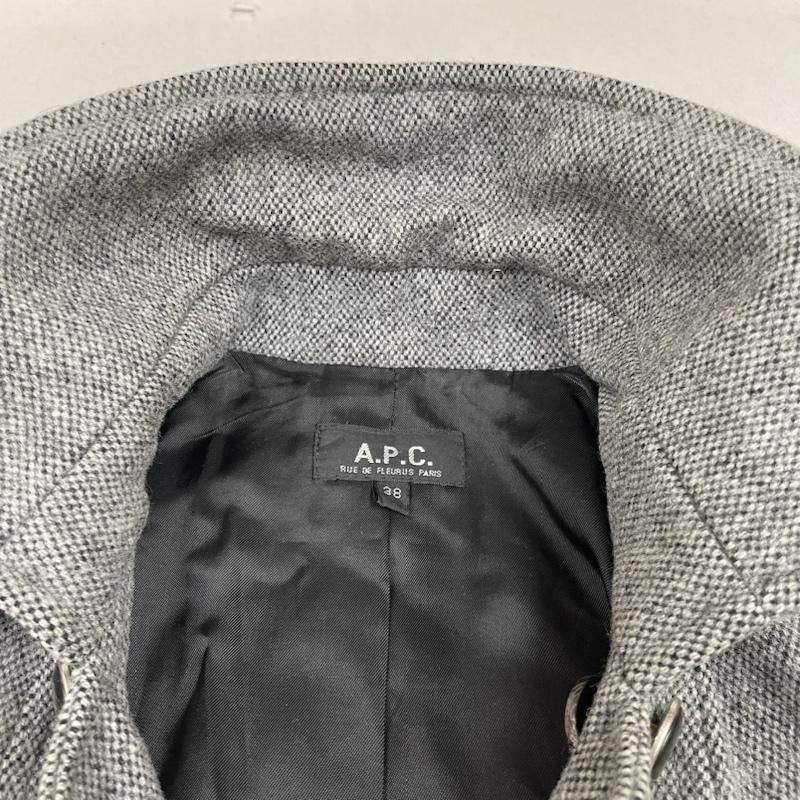 A.P.C. アーペーセー コート Aライン ウール トレンチコート A.P.C. アーペーセー コート Aライン ウール トレンチコート