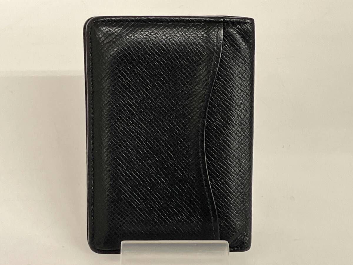 ✨超極美品✨ルイヴィトン タイガ 名刺 カード入れ LVロゴ ブラック 黒 牛革 楽天市場】LOUIS VUITTONルイヴィトン 2つ折りカードケース