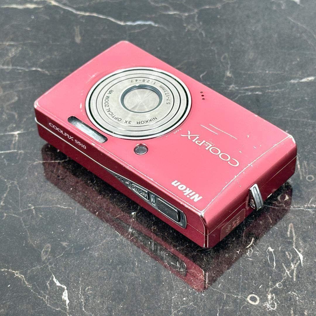 Nikon COOLPIX S510 ラズベリーレッド ニコン クールピクス コンパクト