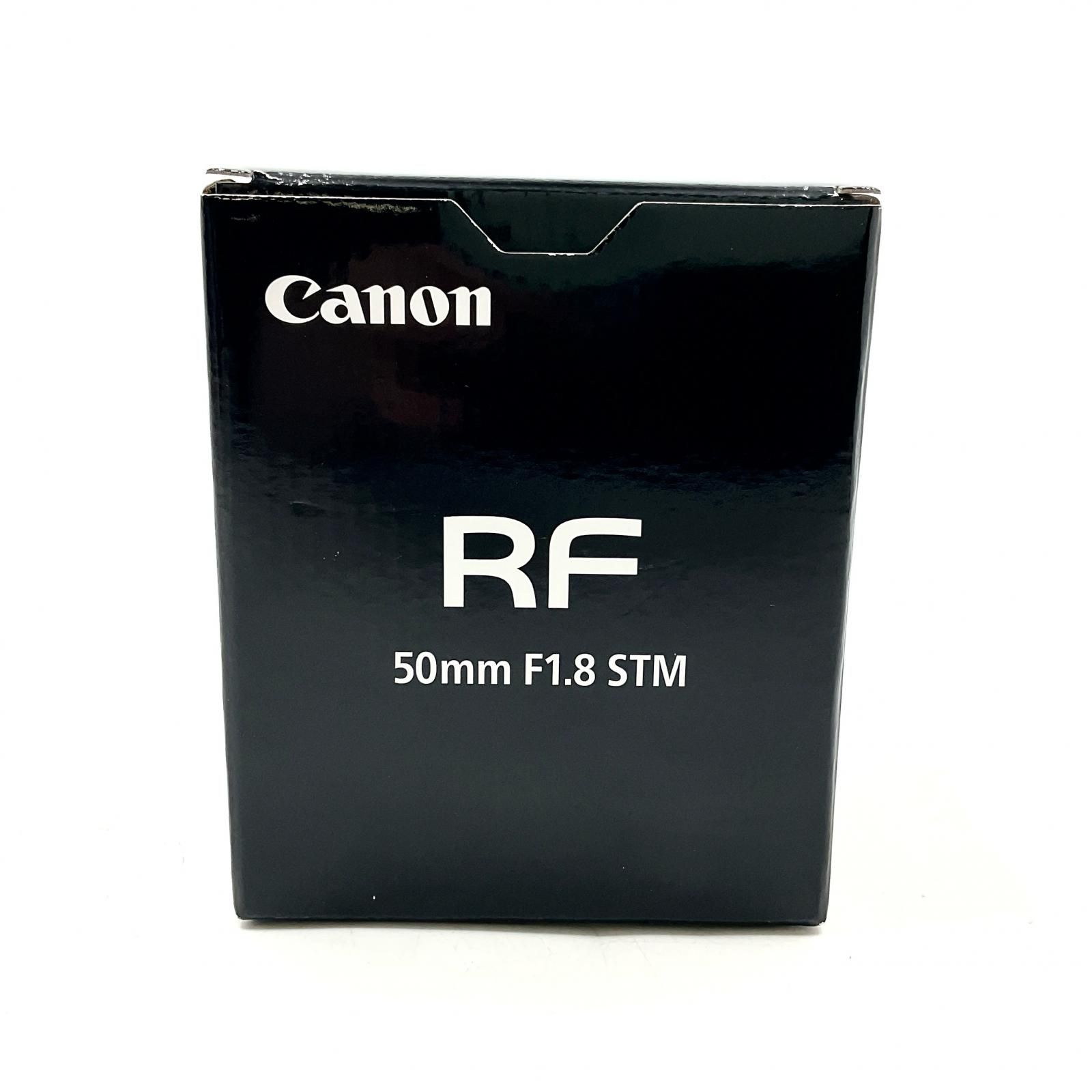 Canon RF50mm F1.8 STM 新品未開封 即納OK【全額返金保証
