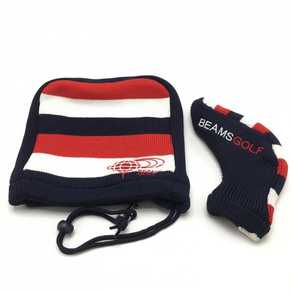 美品 アイアンカバー ビームスゴルフ BEAMS GOLF ヘッドカバー 美品 アイアンカバー ビームスゴルフ BEAMS GOLF ヘッドカバー