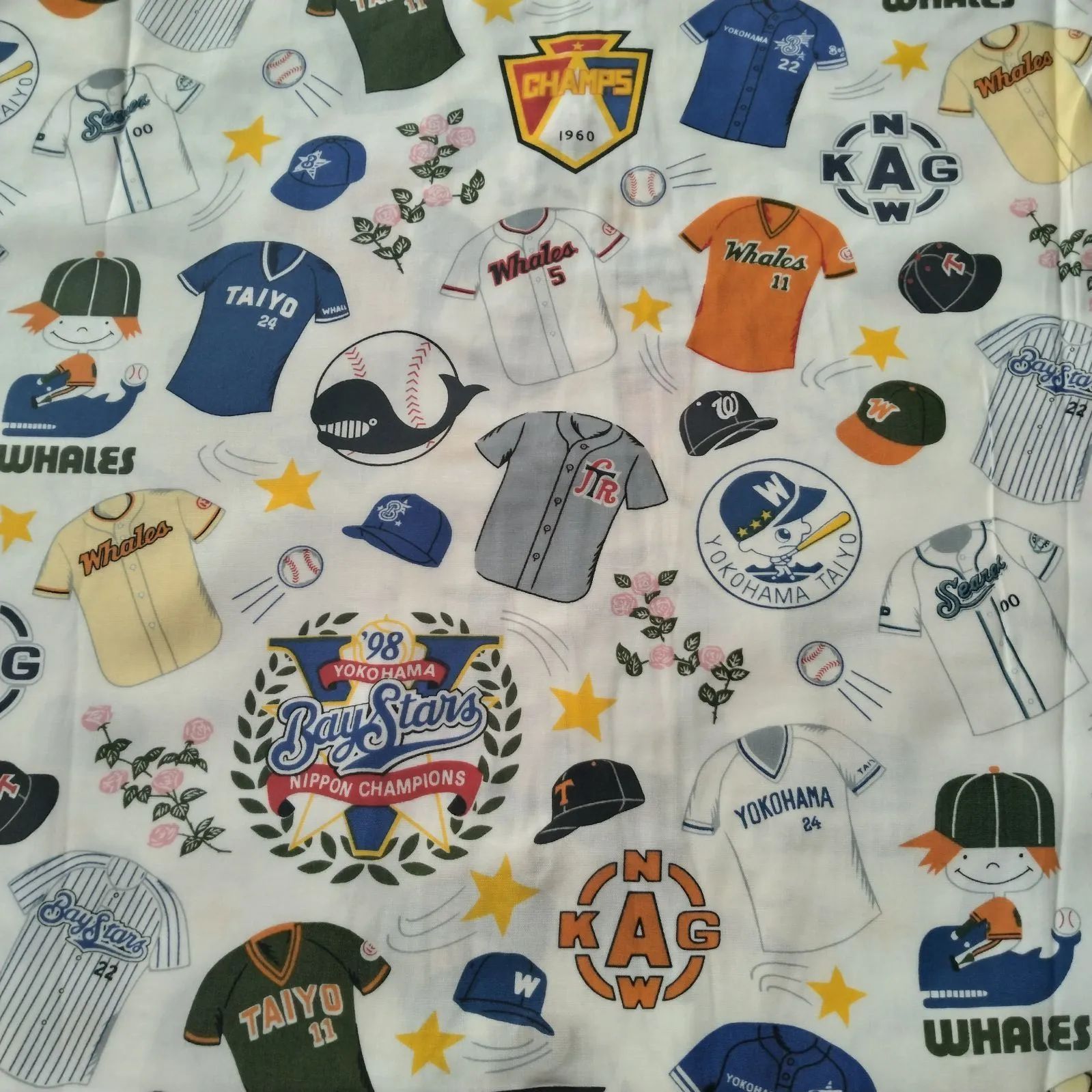 横浜ベイスターズ アロハシャツ 白 Sサイズ Мサイズ Ritomos Baseball 横浜ベイスターズ アロハシャツ 白 Sサイズ Мサイズ Ritomos Baseball