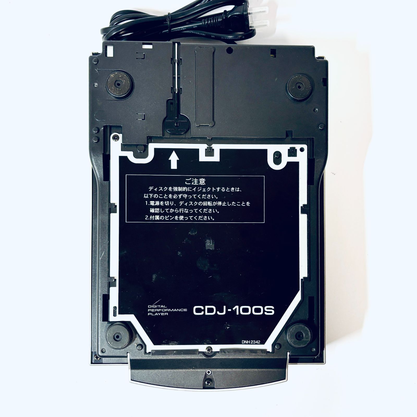 動作品】CDプレーヤー Pioneer CDJ-100S SN(DNH2342) ID(858