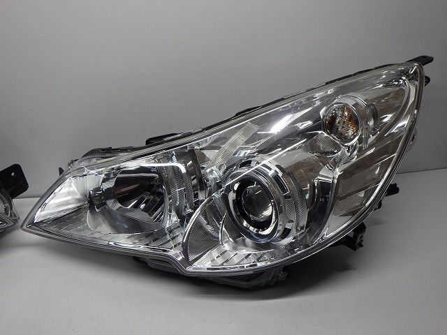 レガシィ 前期 ヘッドライト左右 HID BR9 BM9 100-20061 J5 コーティング 250927207