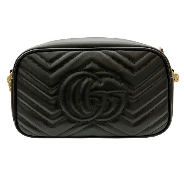 【美品】グッチ GG サコッシュ ショルダーバッグ アクセサリーポーチ GUCCI グッチ GGマーモント スモールショルダーバッグ レザー
