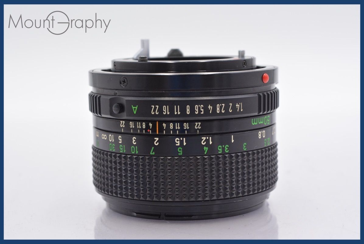 ★極上美品★ キヤノン Canon NEW FD 50mm F1.4 前後キャップ&レンズフィルター付 ★完動★同梱可 #yk3798 ☆極上美品☆ キヤノン Canon NEW FD 50mm F1.4 前後キャップ&レンズ