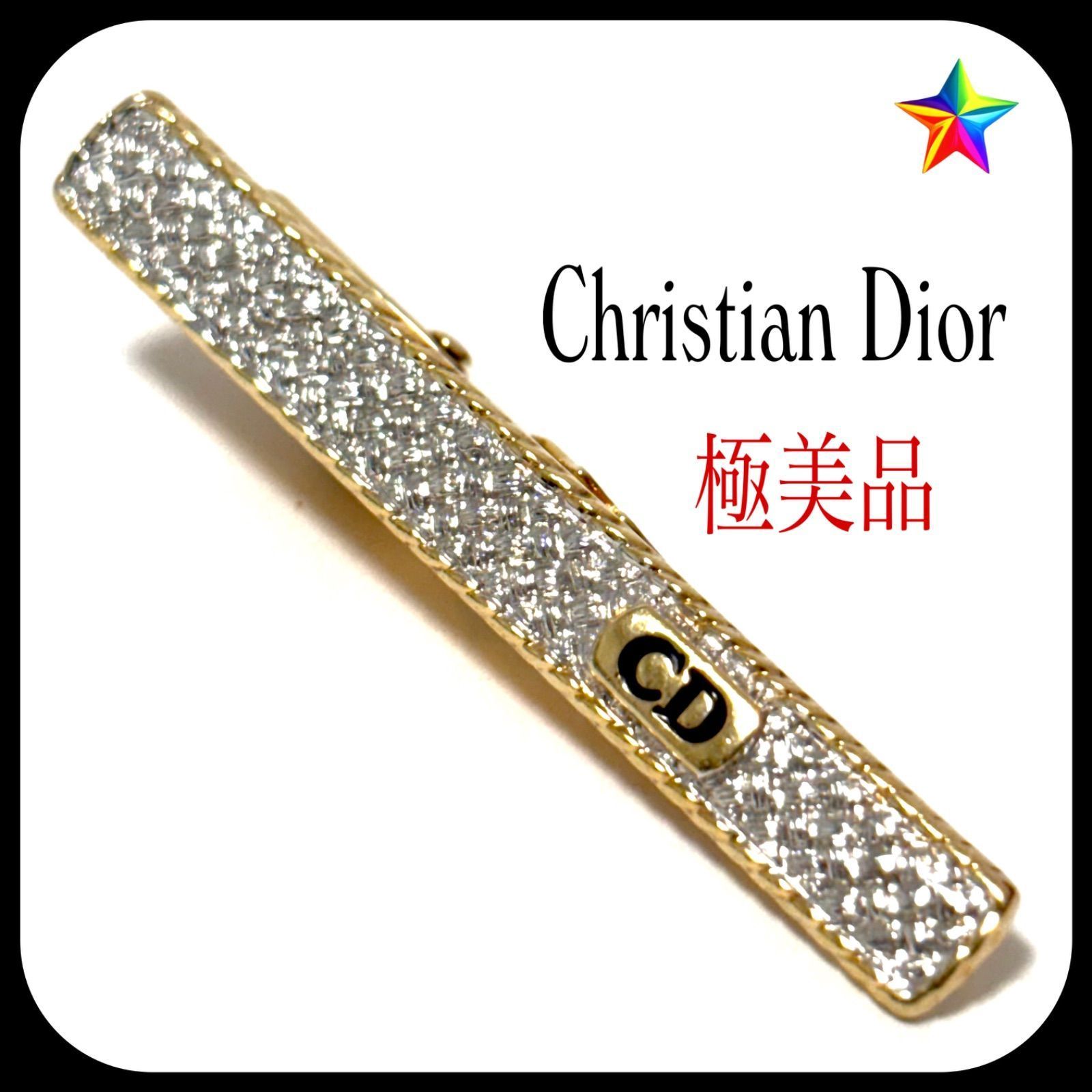 極美品✨ クリスチャンディオール CDロゴ ネクタイピン お洒落 