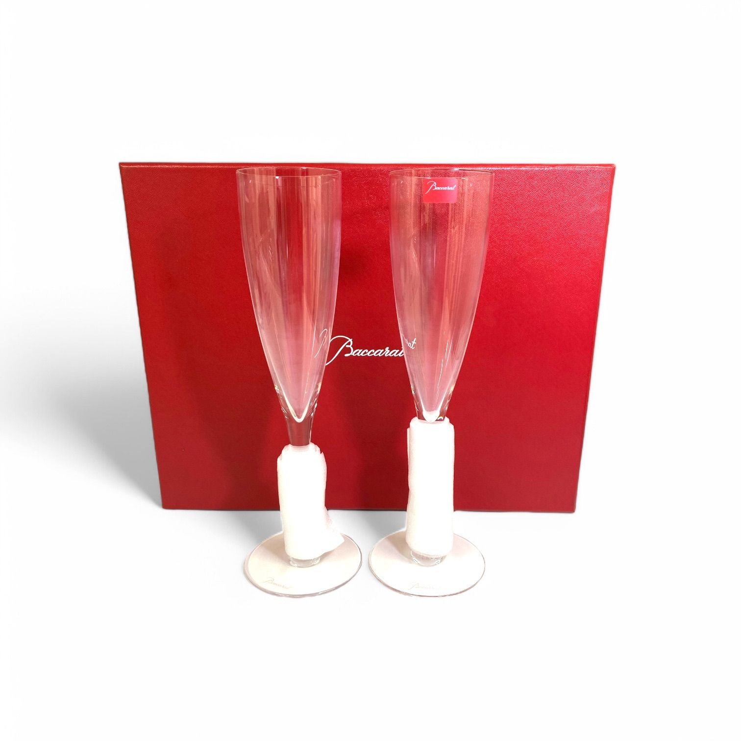 未使用】Baccarat バカラ シャンパングラス ペア セット - メルカリ