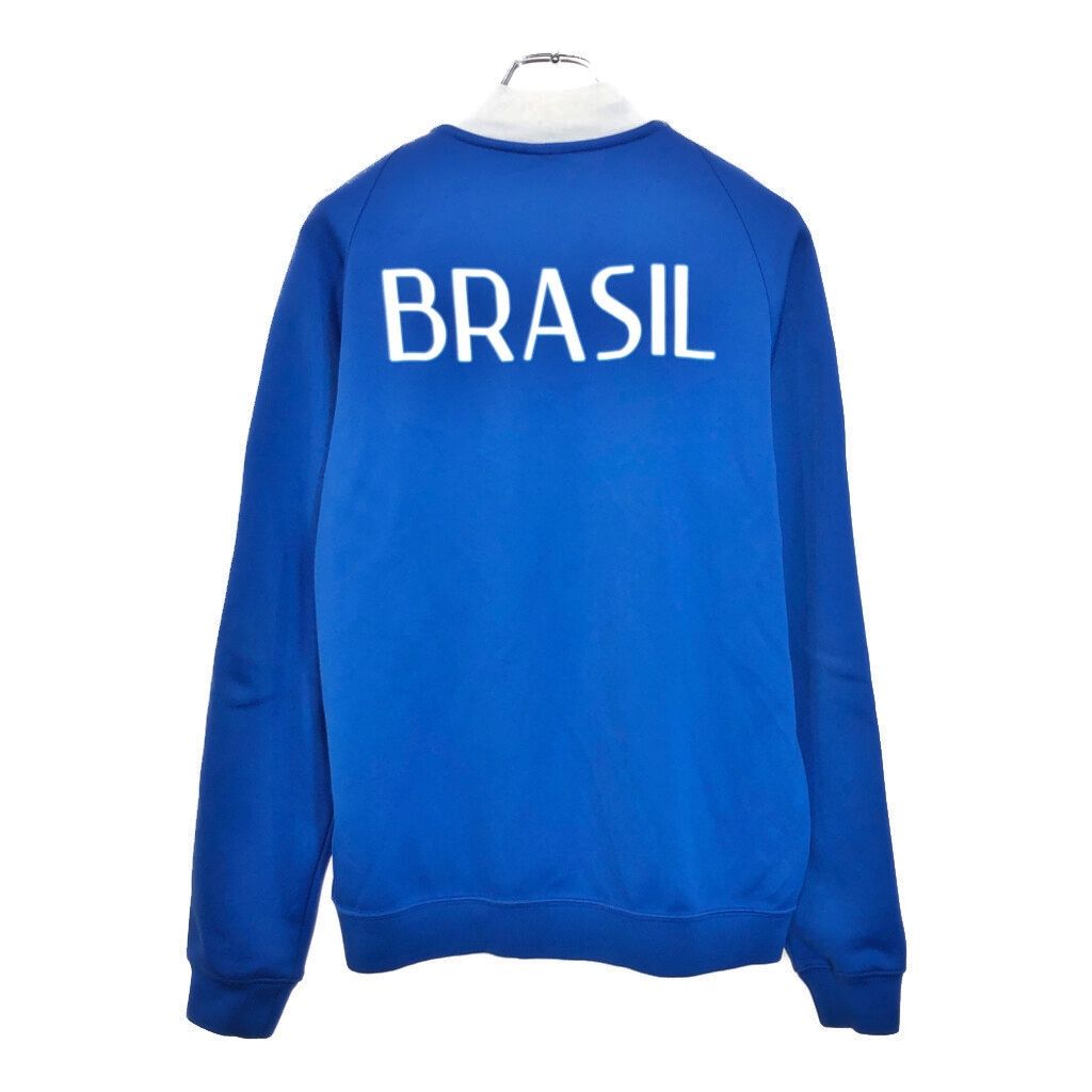 【美品】90s NIKE ナイキ ブラジル代表 トラックジャケット ジャージ NIKE - ナイキトラックジャケット ブラジル代表 サッカー