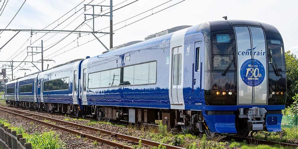 名鉄2000系（名鉄創業130周年記念 ブルーミュースカイ）4両編成セット