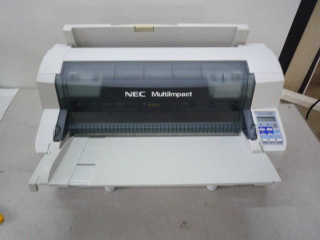 NEC◎PR-D700JE◎ドットインパクトプリンタ◎パラレル LAN◎印字良好◎ インクリボン無し K4136