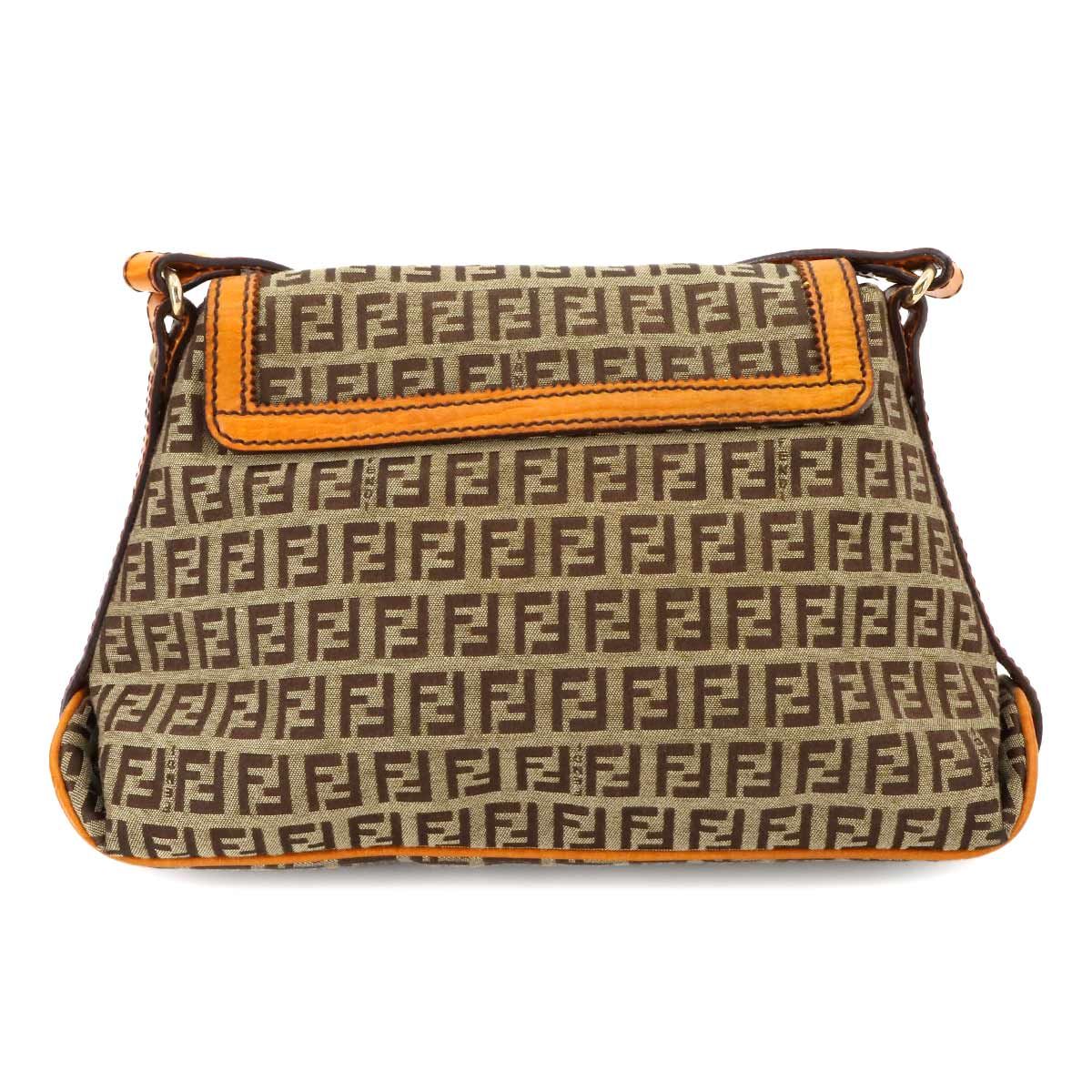 新品同様 フェンディ FENDI ズッキーノ ワンショルダー バッグ