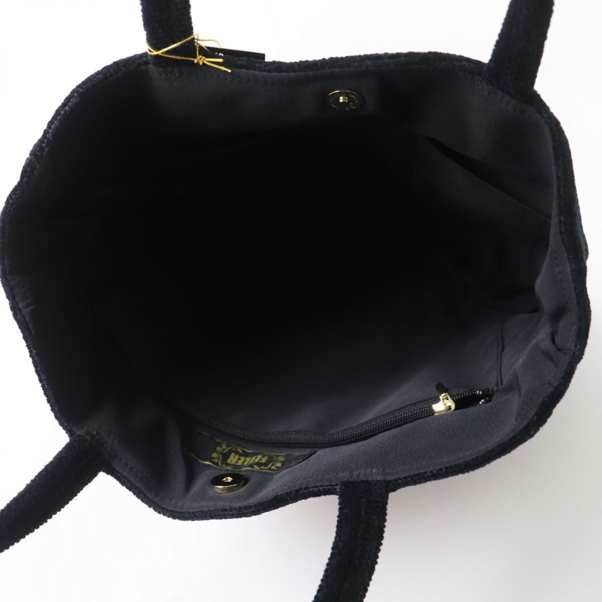 未使用品☆FEILER フェイラー 花柄 シュニール織 トートバッグ