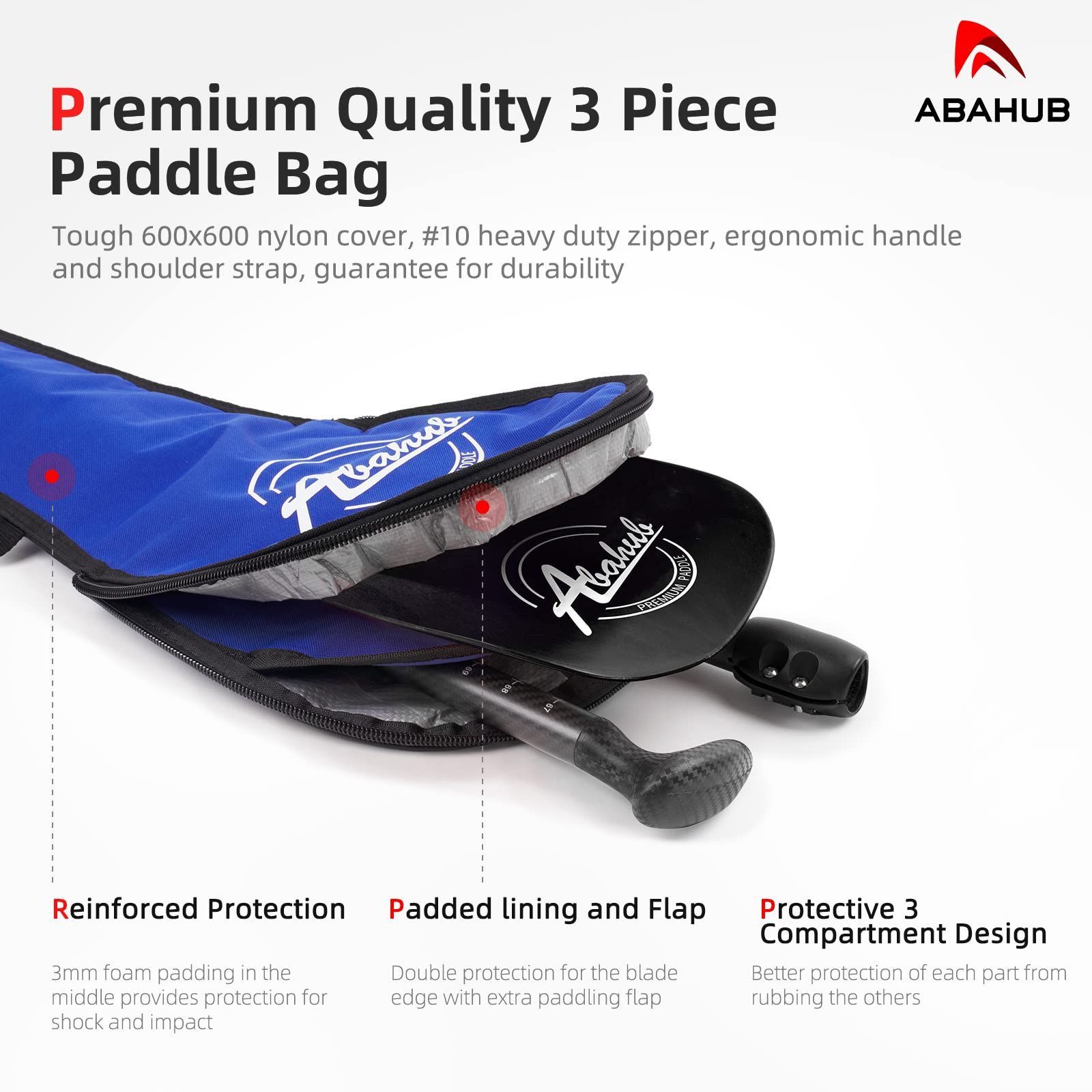 【特価商品】Abahub カーボン SUPパドル パドルボード用 3ピース 軽量 Amazon | Abahub カーボン SUPパドル パドルボード用 3ピース