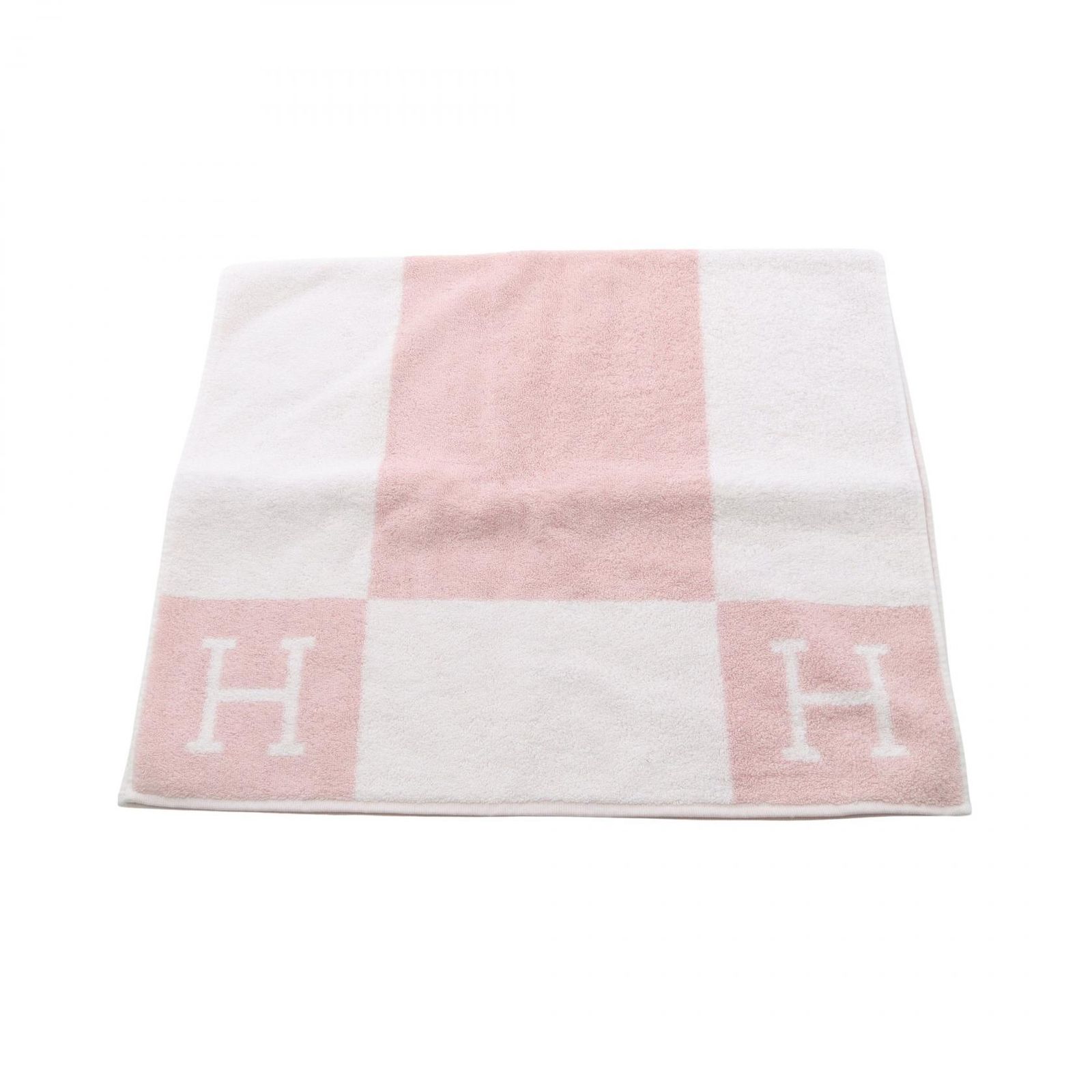 HERMES エルメス アヴァロン ローズリラ 大判 タオル - メルカリ