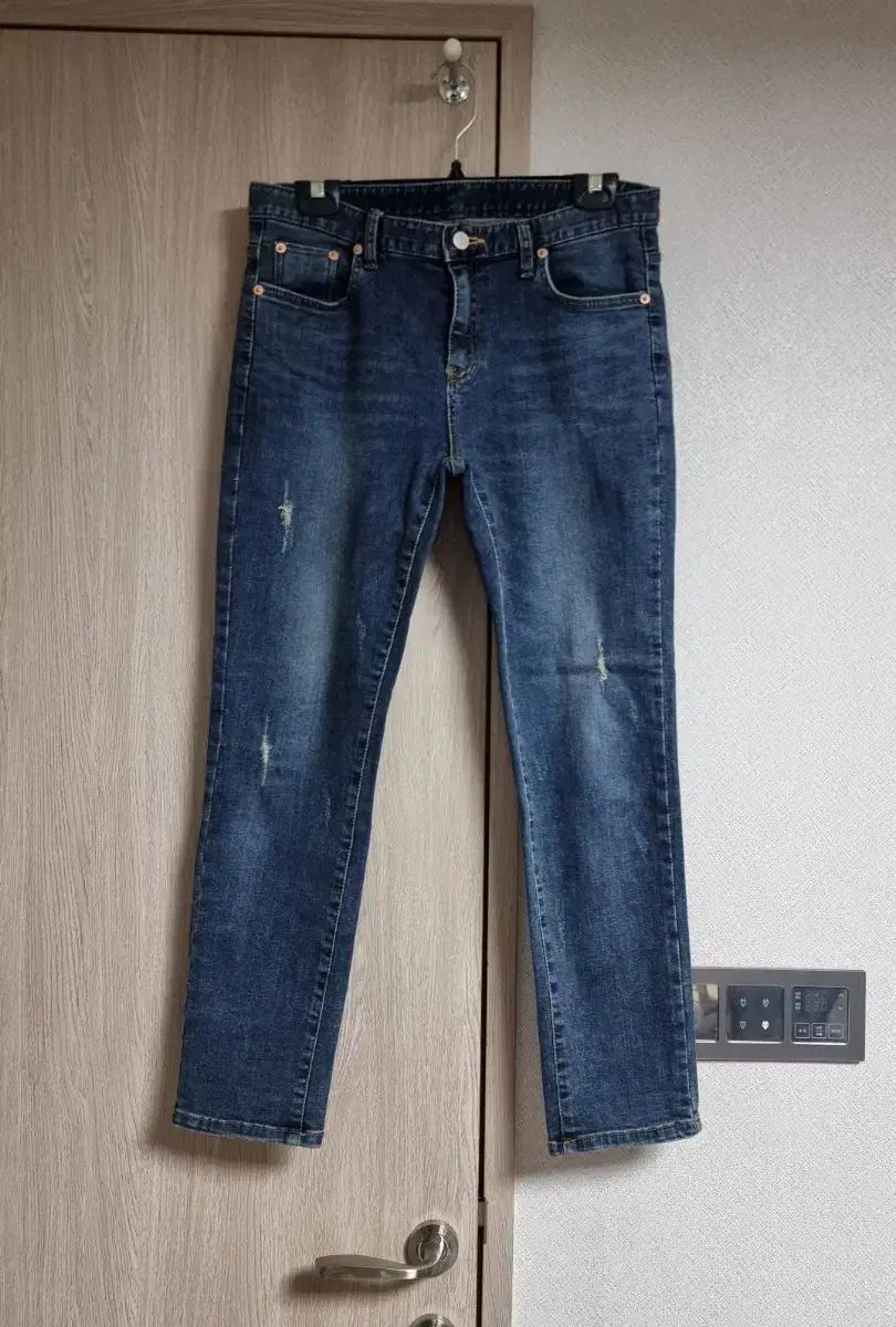 スリムフィット デニム パンツ L