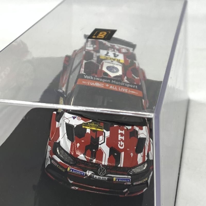 【中古】ixo 1/43 VW ポロ GTI R5 2018年ラリー・カタルーニャ E.Camilli / B.Veillas ＃47 ミニカー【箱色あせあり】[10][240010475247] 中古】箱日焼け)1/43 ｲｸｿ VW ﾎﾟﾛ GTI R5 2018年ﾗﾘｰ・ｶﾀﾙｰﾆｬ #47