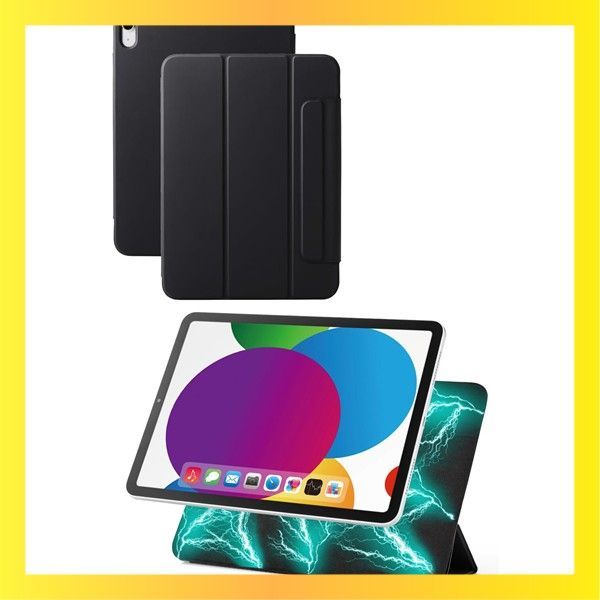 新着 エレコム ipad 10世代 ケース 2022年 軽量 スリム マグネット吸着 2つの角度調節可能 ブラック TBWA22RWVPF2BKN
