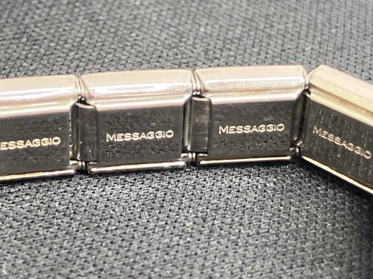 いちごチャーム付き、メッサジオ、ブレスレット MESSAGGIO メッサジオ 腕周り約14.5cm 苺 ストロベリー