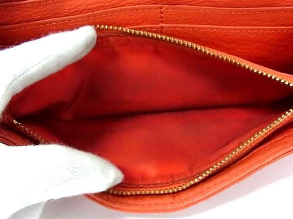 TORY BURCH トリーバーチ レザー 二つ折り 長財布 ウォ小銭入れ
